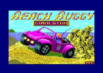 Beach Buggy Simulator (UK) (1987) screen shot title